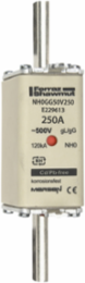 NH Fuse-Link gG, 500V AC, Size 0, 250A with Double Indicator