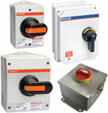 Non-Fused Enclosed Disconnect Switch with 3 Poles, 600 VAC, Stainless Steel Enclosure