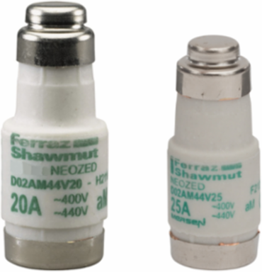 Neozed D0 Fuse-Link aM 440VAC 25A D02 Yellow