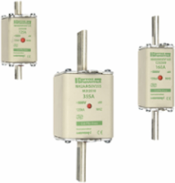NH Fuse-Link aM 500VAC Size 1 160A with Double Indicator and Silver-Plated Copper