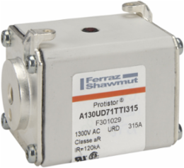 Protistor® Size 71 aR Fuse-Link 315 A 1250V AC Silver-Plated Brass Terminals