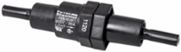 Fuse Base 600V 30A Midget 1-pole with Water Resistant Seal and Clip-in Installation