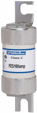 Canadian Fuse 600V 100A Class C Blade Mount, 4.31 Inch Length, 3.94 lb