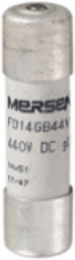 Protistor® Cylindrical Fuse-Link 14x51, 440VDC, 10A with Trip Indicator