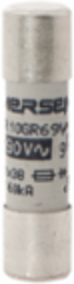 Protistor 10x38 gR Fast Acting Fuse, 30A, 690V, Ceramic Body, Ferrule Terminal