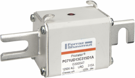 Protistor Size 71 aR 315 A 1250V Fast Acting Fuse-Links, Silver-Plated Copper Terminals