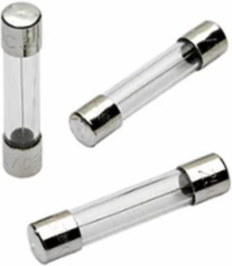 Fast-Acting Fuse 125V 15A 1/4 Inch x 1-1/4 Inch Glass