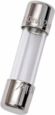 Fast-Acting Glass Fuse 250V 2A 5mm x 20mm