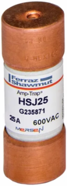 Fuse Amp-Trap High-Speed Class J 600V 25A, 2.25 Inch Length, 0.12 lb