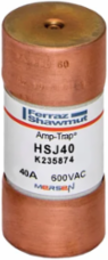High-Speed Class J Fuse 600V 40A, 1.06 Inch Diameter, 200 kA Breaking Capacity