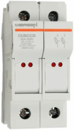 Modulostar® 2-Pole Fuse Holder, 30 A, 600 V, IP20, DIN Rail Mount