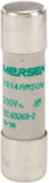 Cylindrical Fuse-Link aM 500VAC 14x51, 32A, Ceramic Body, Clip Mounting