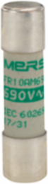 Cylindrical Fuse-Link aM 8A 690VAC 10x38, Ceramic Body, Clip Mounting