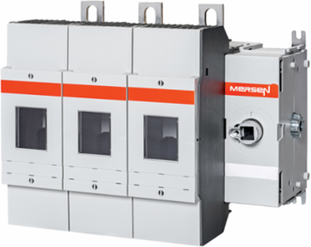 Class CC Fused Disconnect 600V 30A 3 Pole, Double Break, Power Taps