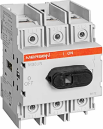 UL98 Non-Fused Disconnect Switch 600V 30A 3-Pole, Silver-Plated Copper Terminals