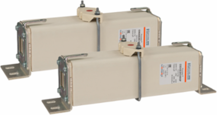Protistor® 302 Bracket Fuse, 2000VDC, 100A, Bolted Mounting, Ceramic Body