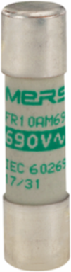 Cylindrical Fuse-Link aM 690V 10A 10x38 with Optional Indicator and Ceramic Body