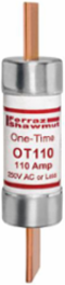 Amp-Trap Fuse 250V 110A Fast-Acting Class K5, 1.56 Inch Diameter, 7.13 Inch Length