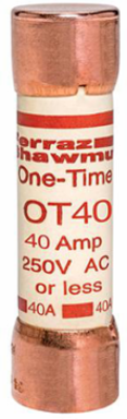 Fuse Amp-Trap 250V 40A Fast-Acting Class K5, 3 Inch Length, 50 kA Breaking Capacity