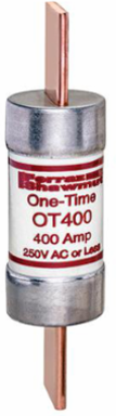 Fuse Amp-Trap 250V 400A Fast-Acting Class K5, 8.63 Inch Long, 2.06 Inch Diameter
