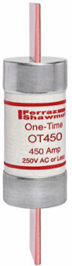 Fuse Amp-Trap® 250V 450A Fast-Acting Class K5 Fuse, 50 kA Breaking Capacity