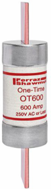 Fuse Amp-Trap 250V 600A Fast-Acting Class K5, PolyTube Body, 10.38 Inch Length