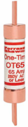 65A Fast-Acting Class K5 Fuse 250V, 50 kA Breaking Capacity, 5.88 Inch Length
