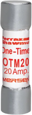 Amp-Trap Midget Fuse 250V 20A Fast-Acting 1-1/2 Inch x 13/32 Inch