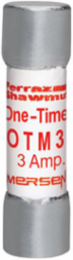 Fuse Amp-Trap Fast-Acting Midget 3A 250V Dimensions 1.5 Inch x 0.41 Inch