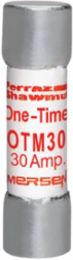 Fuse Amp-Trap 250V 30A Fast-Acting Midget Fuse, 1.5 Inch Length, 10 kA Breaking Capacity