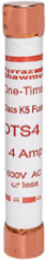 Fuse Amp-Trap 600V 4A Fast-Acting Class K5, 50 kA Breaking Capacity, 0.81 Inch Diameter
