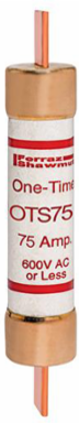 Fuse Amp-Trap 600V 75A Fast-Acting Class K5 50kA Interrupting Capacity
