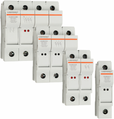 Modulostar® 1-Pole Fuse Holder, 30 A, IP20, DIN Rail Mounting