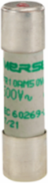 Cylindrical Fuse-Link aM 500V 16A 10x38 with Indicator, Ceramic Body, Silver-Plated Contacts