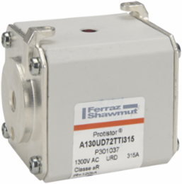 Protistor 72 Type TTI 3/8 Inch 315 A 1250V Ultra Fast Acting Fuse