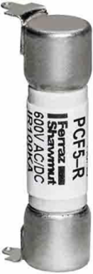 600V 5A Fast-Acting Slot Mount Midget Fuse - 1.53 Inch, ROHS Compliant