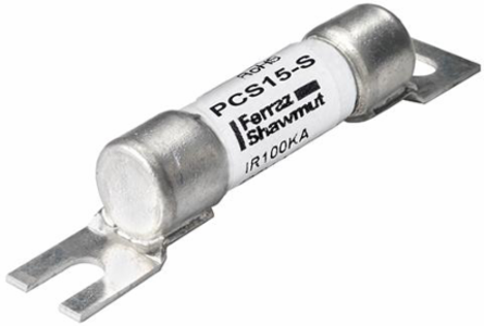 PC Mount Fuse 600V 15A Fast-Acting Midget Fuse, 0.41 Inch Diameter