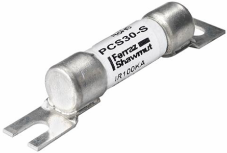 Fast-Acting 600V 30A Midget PC Mount Fuse, Surface Screw, 2.38 Inch Length