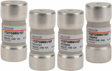 Protistor® gR 27x60 Fuse-Link, 660VDC, 3.15A, Ceramic, 50kA