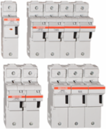 Modulostar® 3-Pole Modular Fuse Holder, 22x58mm, 690V, IP20, DIN Rail Mounted