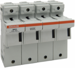 Modulostar® 4-Pole Modular Fuse Holder 22x58, IP20, DIN Rail Mounting