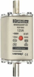 NH Fuse-Link gG 500VAC Size 00 125A Double Indicator/Live Tags