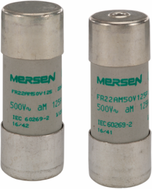 Cylindrical Fuse-Link aM 690VAC 22x58, 50A, Ceramic Body, 120kA Breaking Capacity
