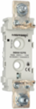 NH Plastic Fuse Base, Size 00, 1-Pole, 160A, 690V AC, DIN Rail Mounted