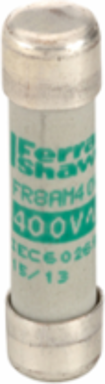 Cylindrical Fuse-Link aM 400VAC 2A 8x31 with Ceramic Body and Silver-Plated Contacts