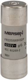 Cylindrical Fuse-Link gG 690VAC 22x58, 32A, Ceramic Body, 120 kA Breaking Capacity