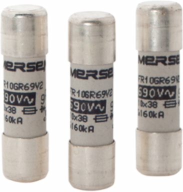 Cylindrical Fuse-Link gG 500V 10A 10x38mm Ceramic Body