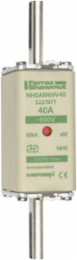 NH Fuse-Link aM, 690VAC, Size 0, 40A, Ceramic Body, Double Indicator