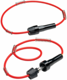 In-Line Fuseholder 1-1/4 Inch x 1/4 Inch with FSFE Fast-Acting Fuse, 20 Amp, 32 VDC
