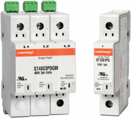 SPD - Modular ST Series 480V L-L VPR 3000V L-L MCOV 550V 50 kA 3-pole Visual